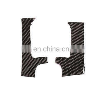 Auto parts 14-18 for Toyota Tantu instrument panel air outlet stickers real carbon fiber (soft) 2-piece set (left peptide)