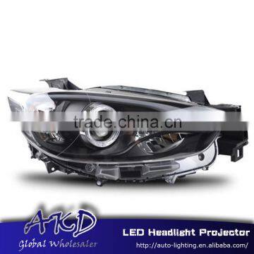 AKD Car Styling for Mazda CX-5 LED Headlights A-Type 2012-2014 CX-5 LED Head Lamp Projector Bi Xenon Hid H7 photo-3