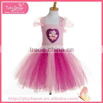 Purfle pink and fuchsia lovely tutu gauze dress halloween costume