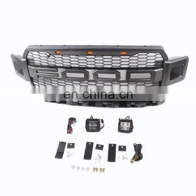 Pick up parts ABS Grille With LED Light For F150 accessories 2018+ Grill for F-150