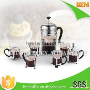 Borosilicate Glass Coffee Maker French Press Set