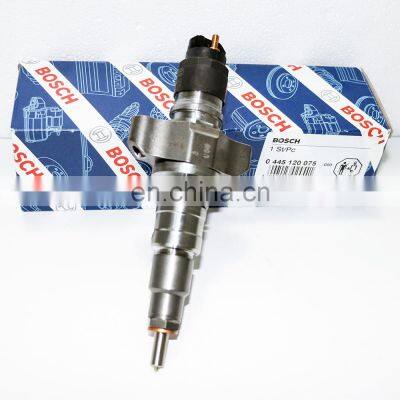 Genuine new common rail injector 0445120075,0986435530 for Iveico 504128307,5801382396,Caise,Neiw Holliand 2855135 hot sale