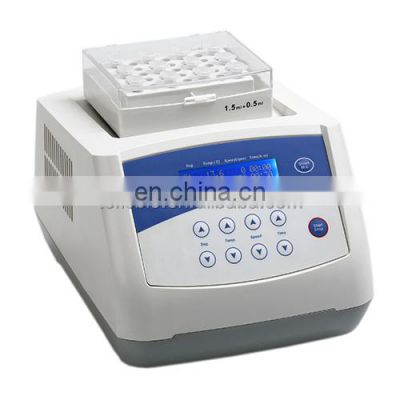 laboratory LCD screen biological cooling and Heating Mix Thermo Shaker Incubator