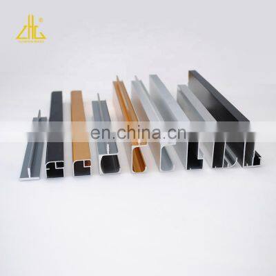 Profiles Handle / Edge Frame Extrusion Profile Aluminium Alloy 6063 6061 Aluminium for Kichen Cabinet Furniture Aluminium CN;GUA