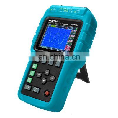 allsun EM115A Oscilloscope 50MHZ Handheld Oscillograph 3 in 1 Multi-function Color Screen Scope meter Single Channel DSO