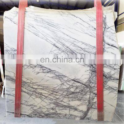 Premium Milas Lilac Marble Slabs Tiles and Marble Stone York White Flooring Tiles Polished White Marble Made in Turkey CEM-P-56