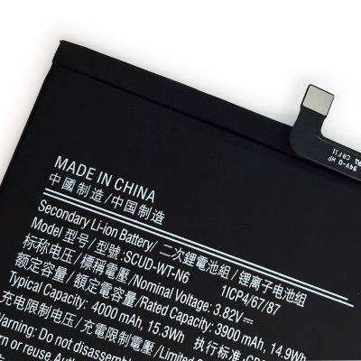 Cell Phone Battery 4000mAh SCUD-WT-N6 For Samsung Galaxy A10s A20s Honor Holly 2 Plus SM-A207 Replacement Batteries