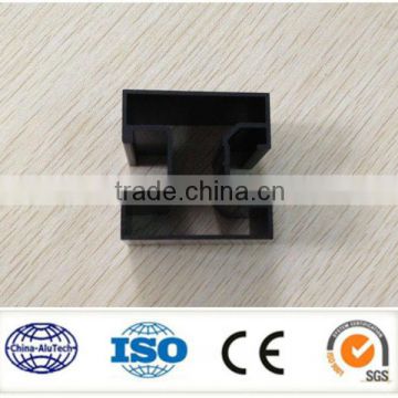 black short anodized drilling hole aluminum parts