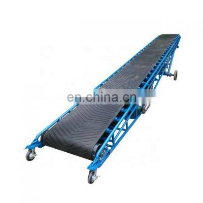 Direct supplier sawdust powder rubber belt conveyor