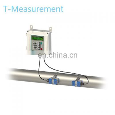 Taijia portable ultrasonic clamp on flow meter flowmeter sensor price