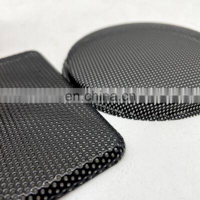 Punching plate wire mesh/ decorative speaker cover grille with micro hole perforated/dust and sound enclosure