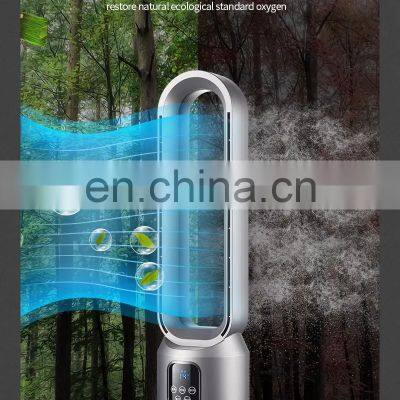 OEM Low Noise Portable Personal Air Cooler Air Conditioner Fan for Small Home Office Office Bladeless Fan photo-2