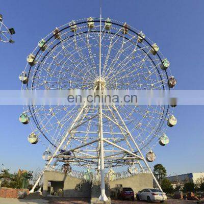 China Professional Manufacturer Thrill Amusement Theme Park Rides Ferris Wheel for Sale photo-2