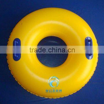 high quality pvc inflatable sigle rings towable tube