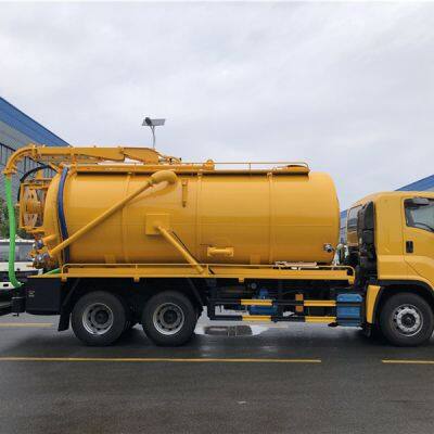 Dongfeng Vacuum Tank Truck Sewage Vacuum Pump Truck Sewer Cleaning For Sale