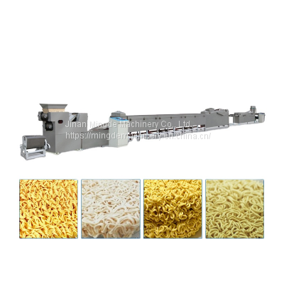 Fried instant noodles production line with packaging machine