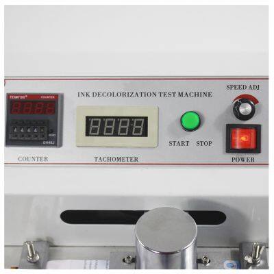 ASTM D5264 Ink Rub Abrasion Tester Ink Rub Resistance Test Machine Paper Friction Testing Equipment photo-4