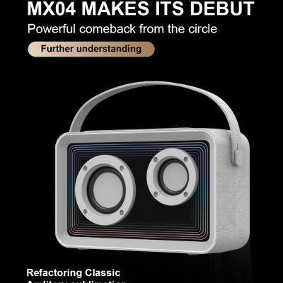 Mixing Colors 3 Illumination Patterns Hi-Fi High Fidelity Sound Effects Lossless Portable Abyss Bluetooth Karaoke Speaker photo-5