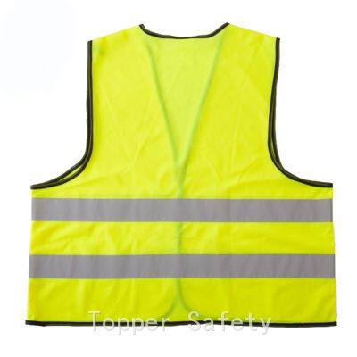 100% Polyester hi Visibility ENISO 20471 Reflective Vest photo-2