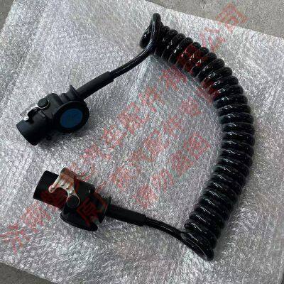SHACMAN Shaanxi Automobile Delong Truck accessories Original 15 core spiral flexible cable assembly DZ97259770006 DZ9X259770016