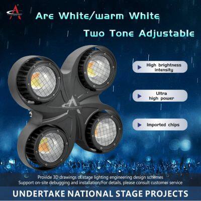 BD04F Binder 4*100W IP65 Waterproof Par Light LED Beads RGBW Full-colored Optional Audience Light