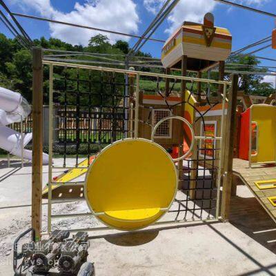 Customized Stainless Steel Slides, Outdoor Children's Combined Amusement Equipment, Non-powered Facilities for Communities and Kindergartens photo-3