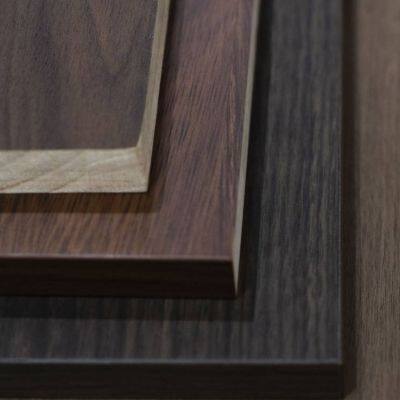 Hangmei Black Walnut Color Solid Wood Paint-free Board, 15/18/20mm Thick Large Board With Pure Rubber Wood Finger-jointed Board as Substrate photo-2