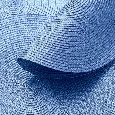 Round Braided Placemats Set of 6, 15'' Heat Resistant Washable Non-Slip Woven Table Mats for Dining Table Kitchen photo-4