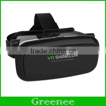 VR Shinecon 3D VR Headset Glasses Virtual Reality Mobile Phone 3D Movies for iPhone 6s/6