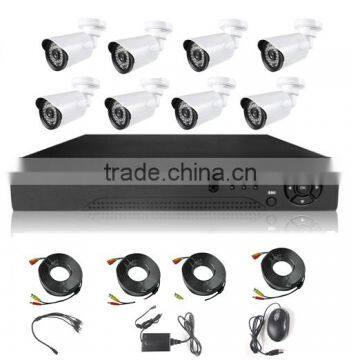 8CH camera outdoor DVR kits cctv system