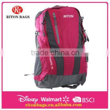 2016 Wholesale Reliable Reputation of Hiking Backpack Bags Mountain Top Backpack Travelling Backpack for Adult