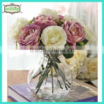 28cm Single Stem Silk Artificial Rose Flower photo-2