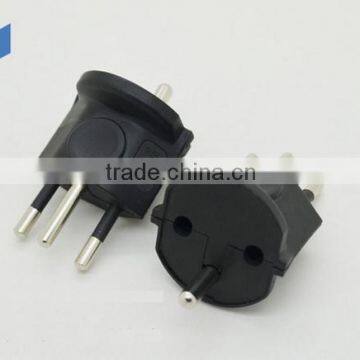 CE ROHS Approved Super Nylon Swiss Swizerland Type J to France Type E Plug Travel Adapter Converter photo-1