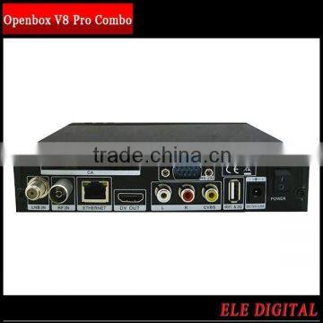 Openbox V8 Pro Satellite Receiver Twins Tuner DVB-S2 + DVB-C / DVB-T2 Support Cccam Newcamd Youtube Biss Key photo-2