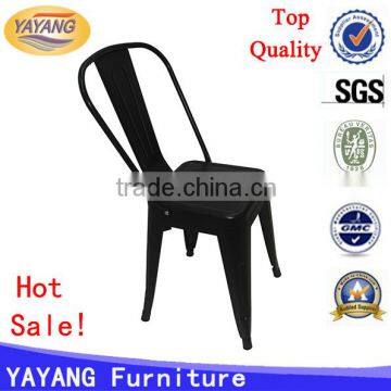 Colorful Industrial Vintage Simple Design Metal Dining Chair in Restaurant Most Popular photo-2