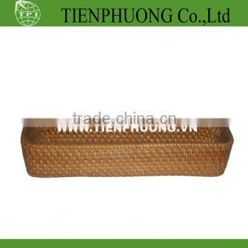 rattan holding basket/ wicker bucket