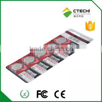 3V Maxell CR2032 Lithium Button Battery Blister Card Package, 5pcs per Card, 3v Watch Li-ion Battery photo-3