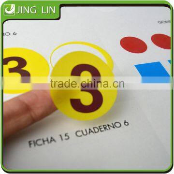 Customized Printing Self Adhesive Mirror Number Sticker photo-2