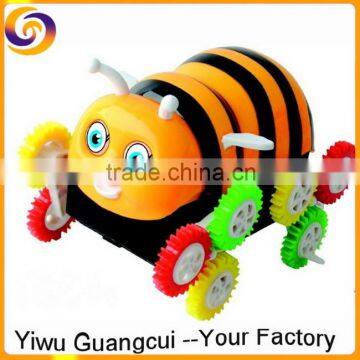Bee shape Tip Lorry Electric cars Led light kid toy                        
                                                Quality Choice
