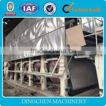 hot sale high strength fourdrinier corrugated paper machinery and fluting paper making machine and kraft paper making machine