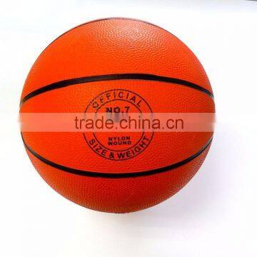 official size 5 rubber basketball