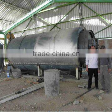 Continuous Scrap Tyres Pyrolysis Equipment Waste Plastic Oil Plant photo-5