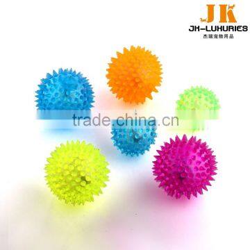 Shining Soft Stab Thorn Ball Led Pet Ball