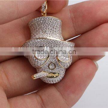 Fashion Skull Head Magician Men's Necklace Pendant 2016 photo-5