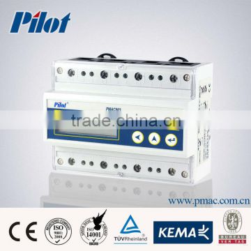 3 phase din rail kWh meter, energy meter, electronic meter