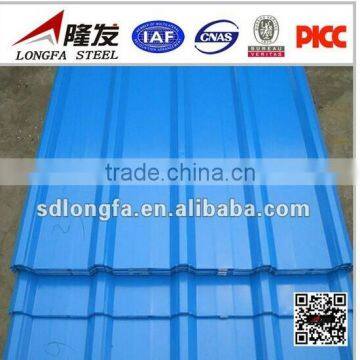 Coloused Glanize Corrugated Roofing Sheet