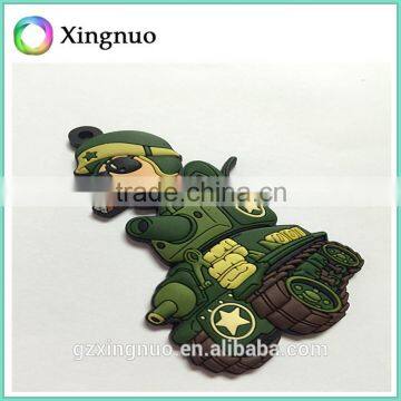 3D high quality custom cartoon pvc Key chain