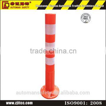 Qatar 75cm Light Duty Orang Plastic Safety Warning Delineator Post