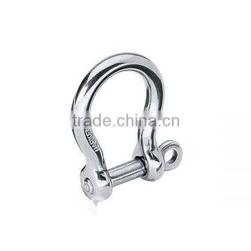 Mini 5mm stainless steel bow shackle