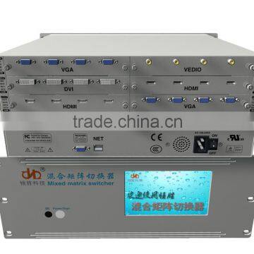 Digital Matrices Switchers Digital Modular Matrices signal matrix switch HDMI/DVI-I/VGA/YCBCR/CVBS/SDI